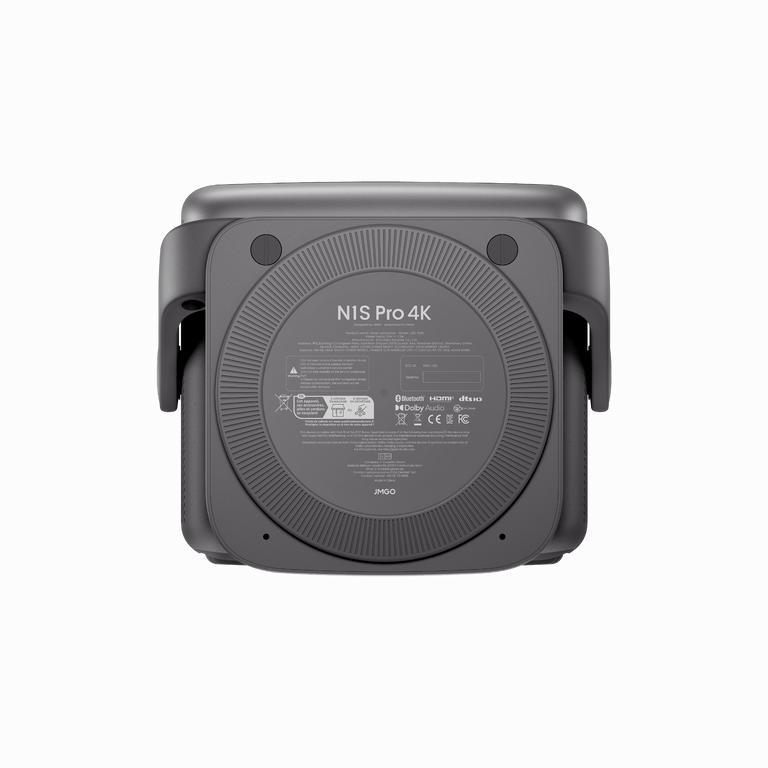 JMGO N1S PRO 4K HOME THEATER PROJECTOR BOTTOM VIEW