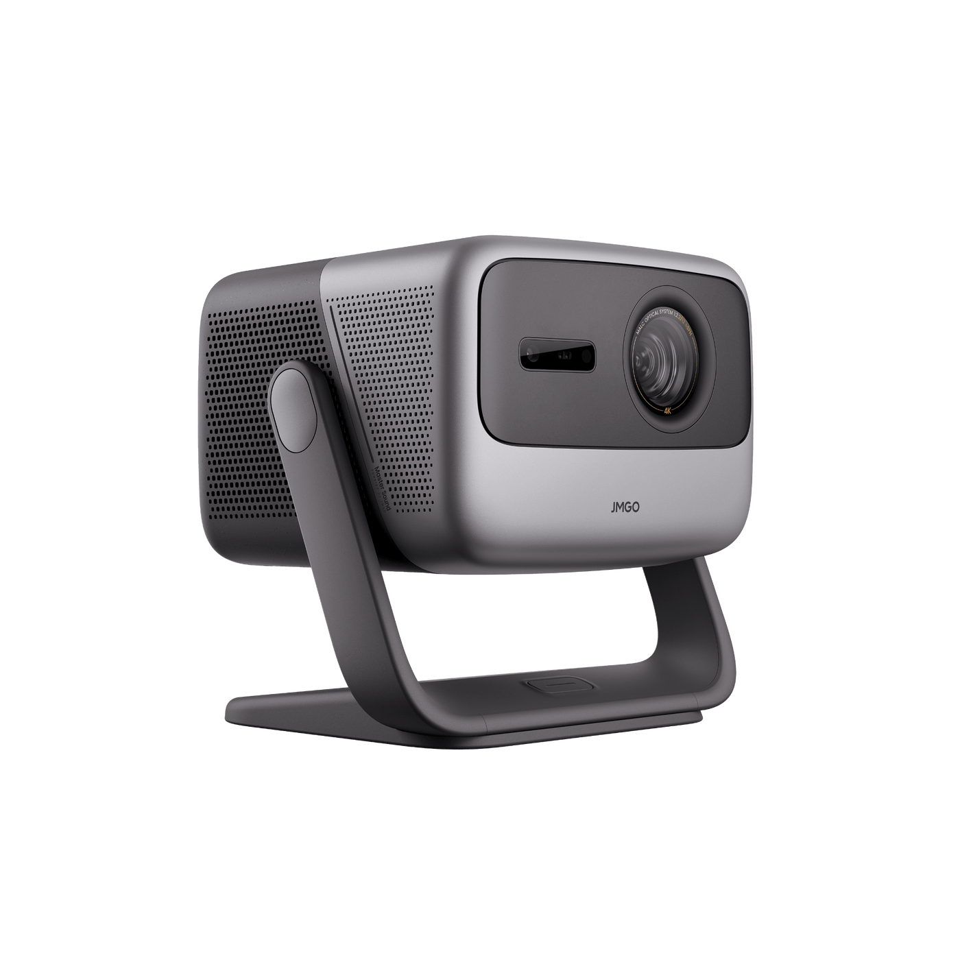 gray JMGO N1S PRO 4K HOME THEATER PROJECTOR LEFT VIEW