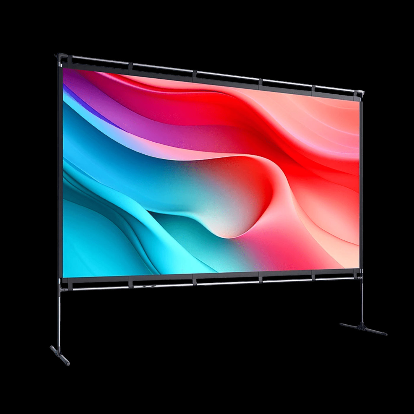 100 Inch Portable Outdoor Projector Screen