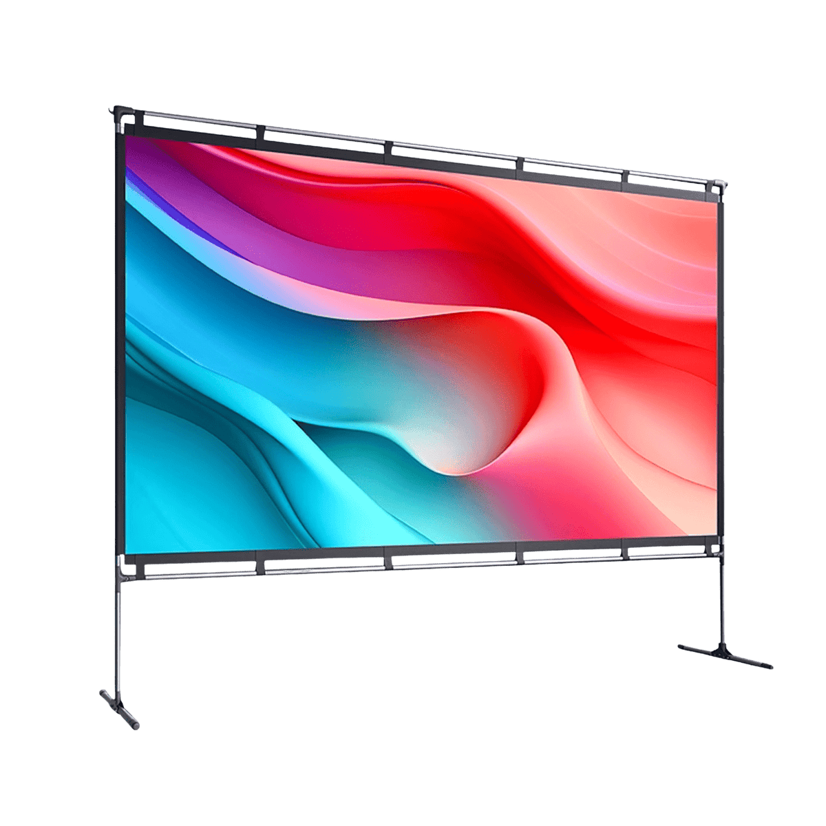 100 Inch Portable Outdoor Projector Screen