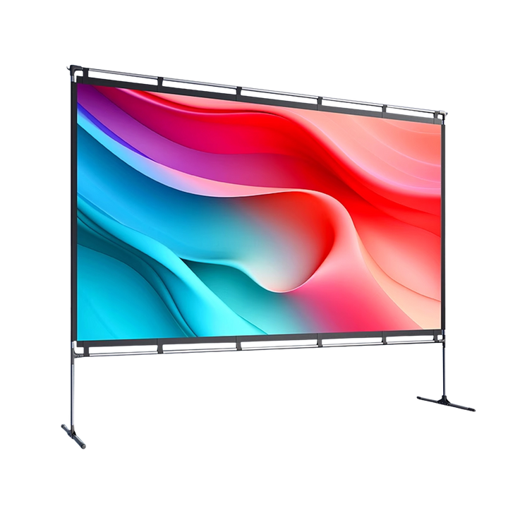 100 Inch Portable Outdoor Projector Screen