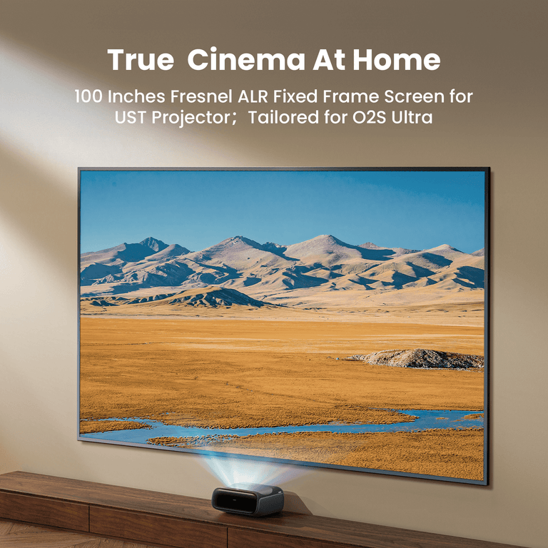 100 Inches Fresnel Fixed Frame Screen for O2S Ultra