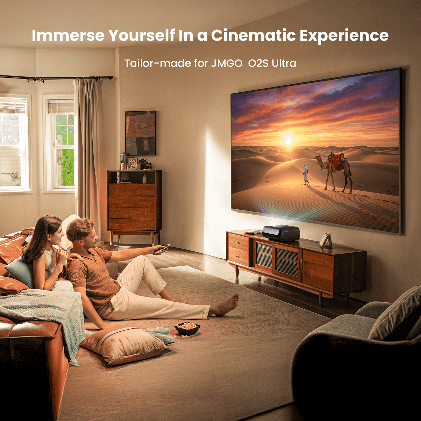 100 Inches Fresnel Fixed Frame Screen for O2S Ultra