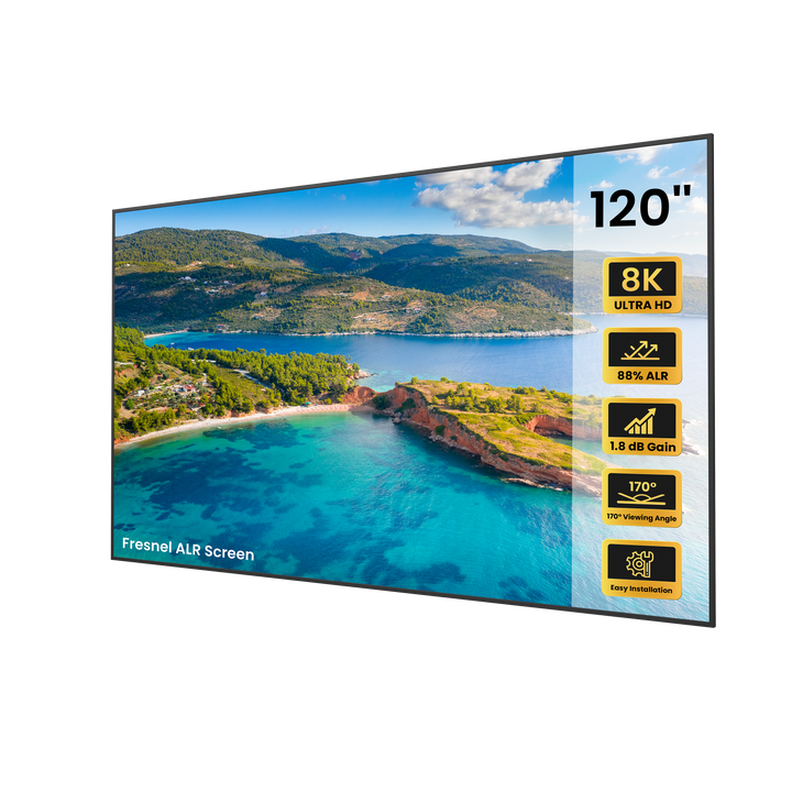 120 inch Fresnel ALR Projector Screen