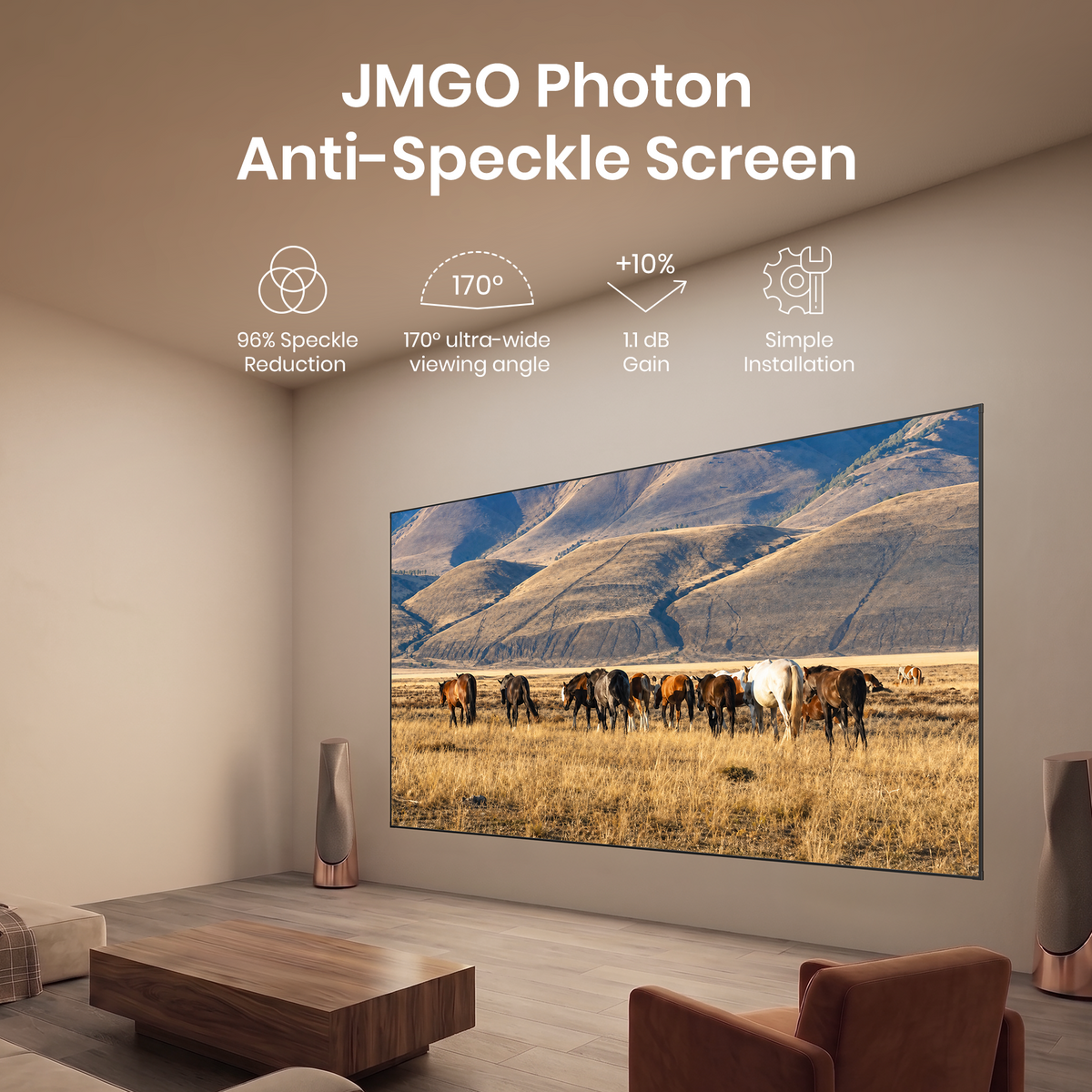 (NEW) JMGO Photon Anti-Speckle Screen