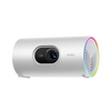 PicoPlay White Portable Projector with 'Jmgo' branding