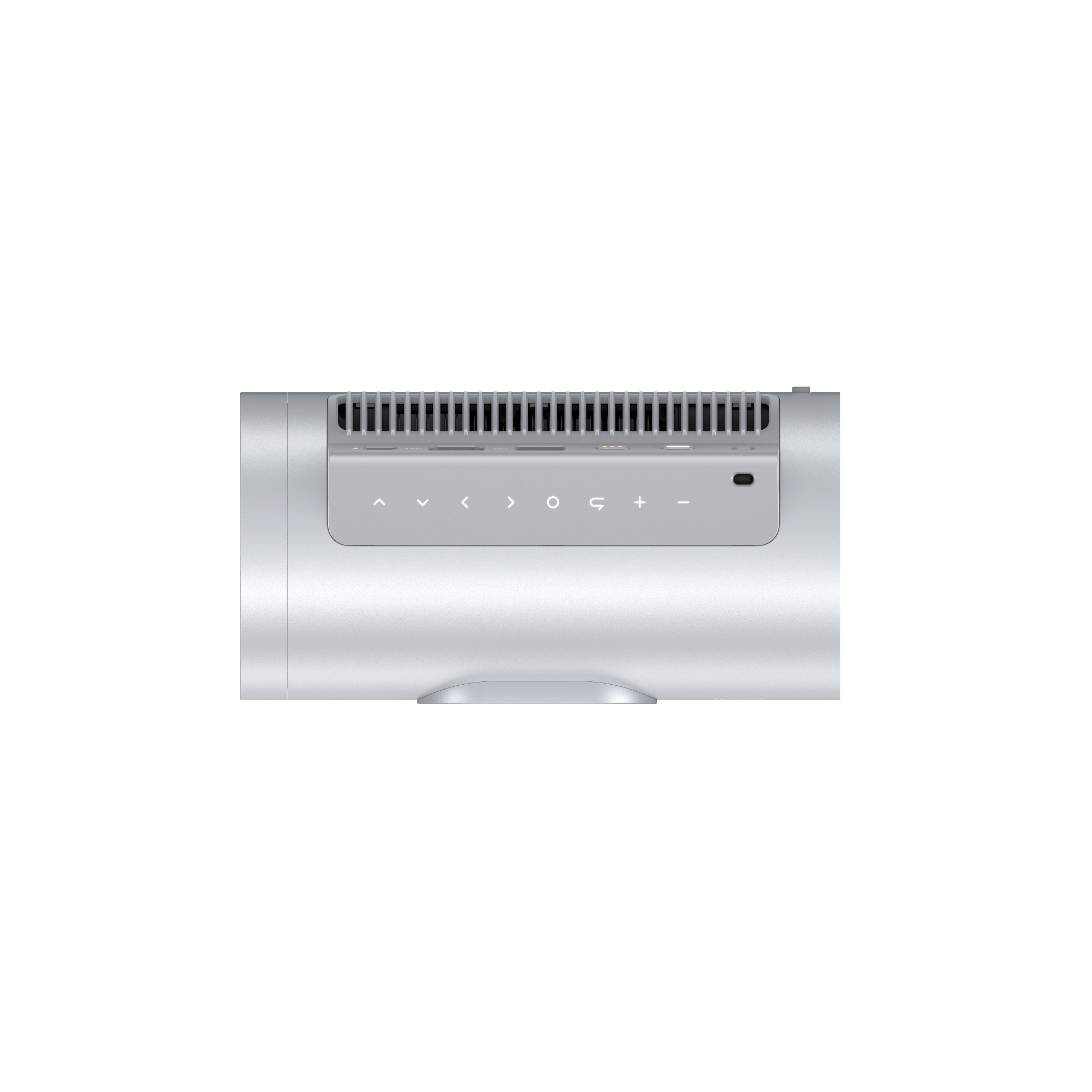 JMGO PicoPlay Outdoor Projector rear buttons display