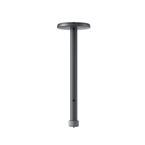 Front view of the JMGO ceiling mount for mini projectors, designed for secure and adjustable installation. This mount supports flexible positioning and stable setup