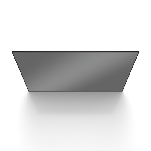 120-inch Fresnel ALR projector screen above