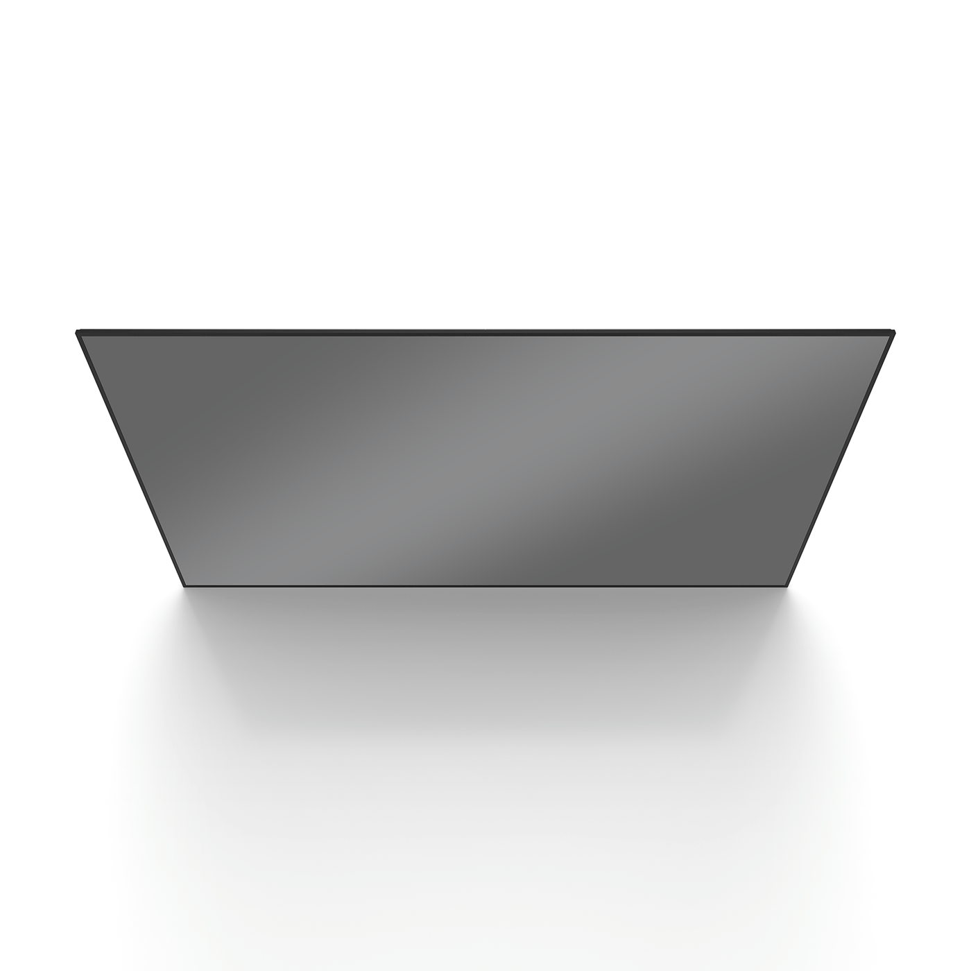 120-inch Fresnel ALR projector screen above