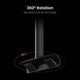 JMGO ceiling mount 360° rotation