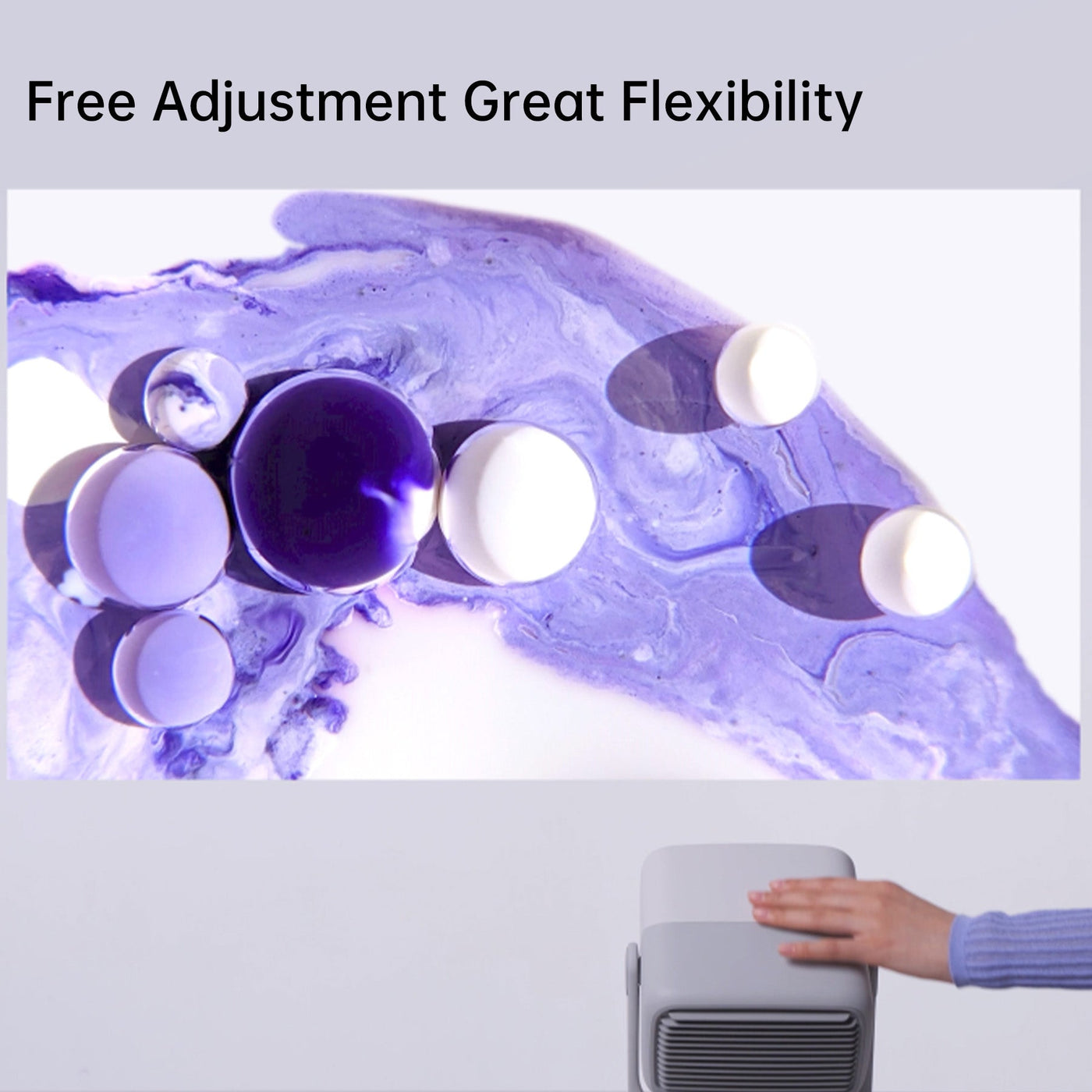 JMGO N1 mini projector great flexibility