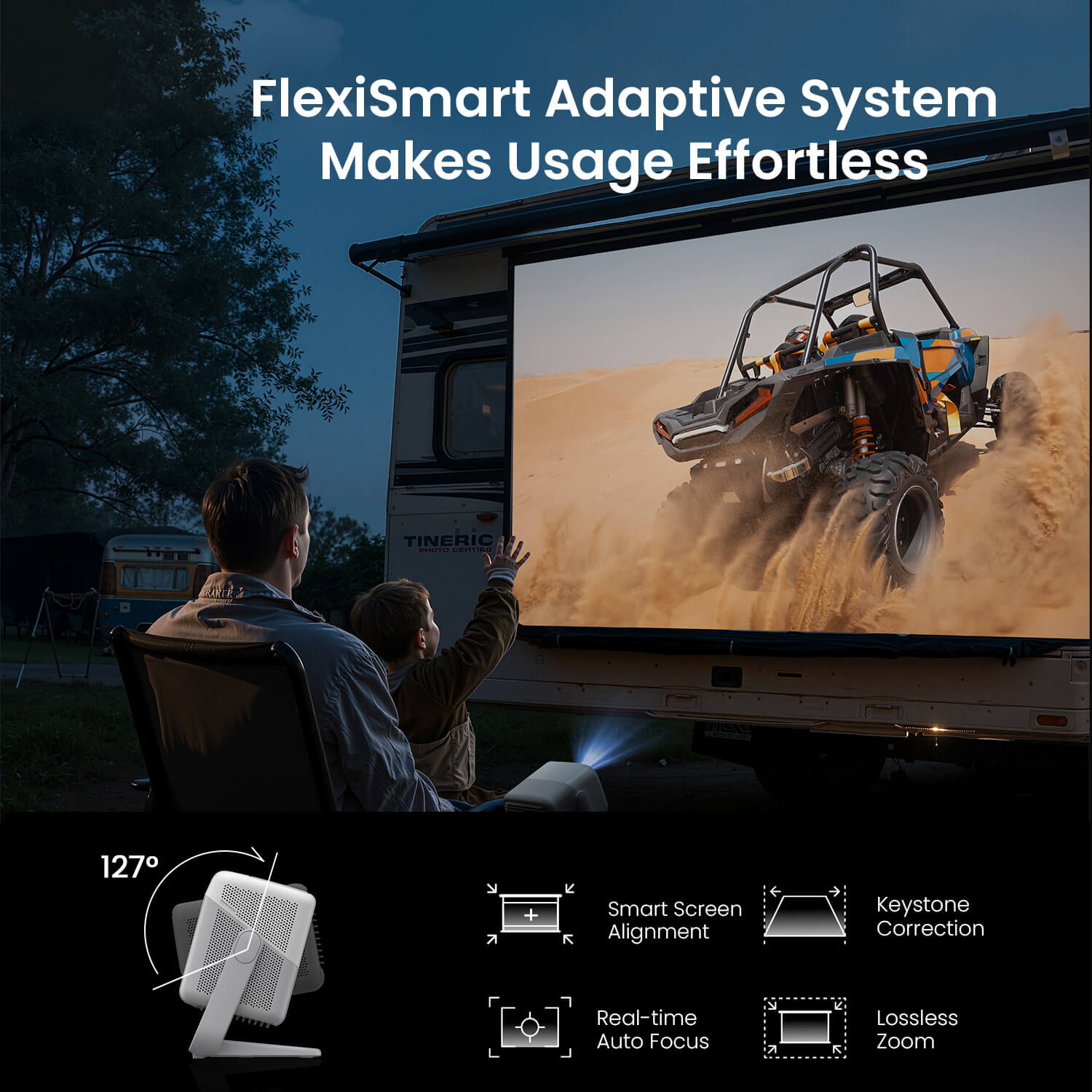 jmgo n1s 4k projector with auto correction