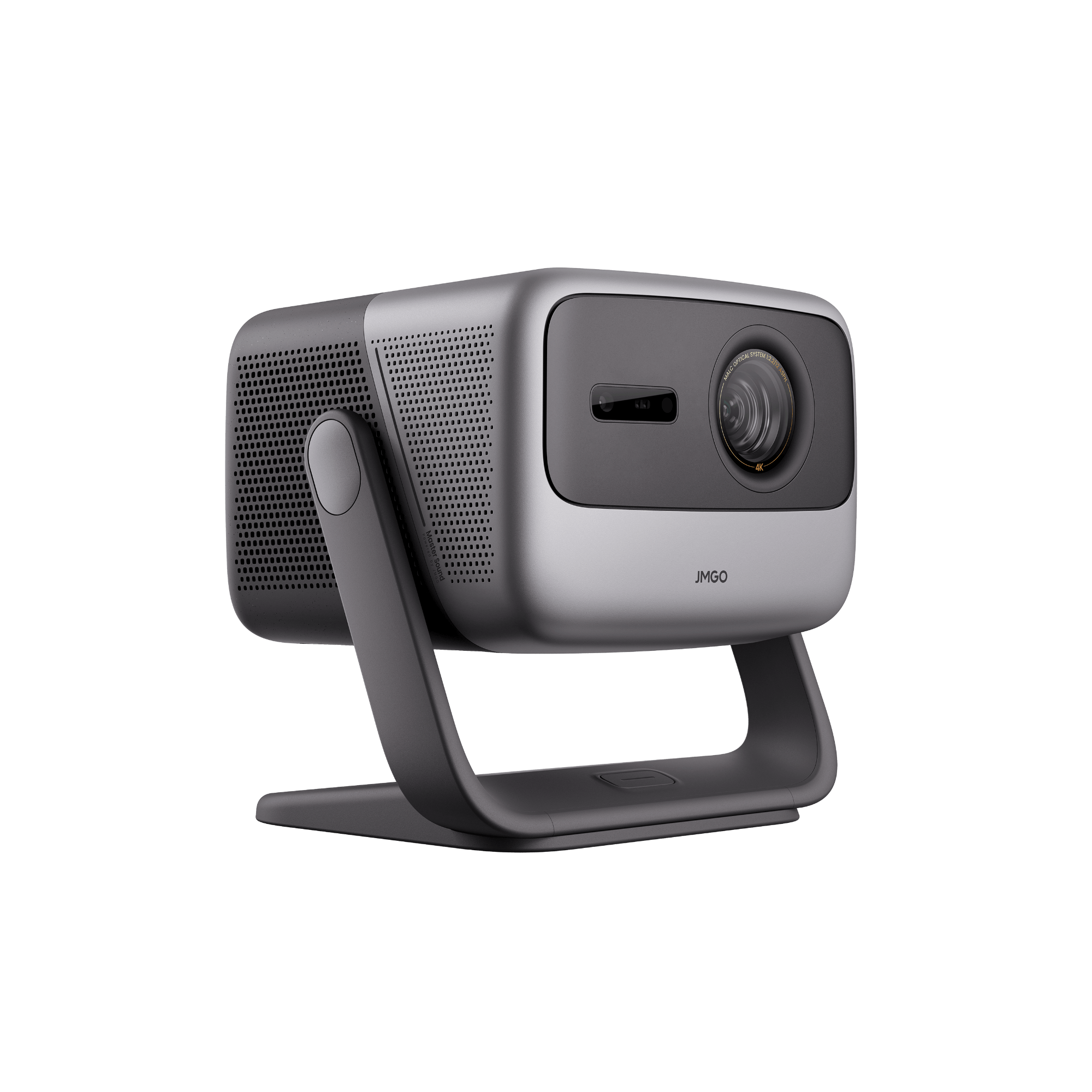 gray JMGO N1S PRO 4K HOME THEATER PROJECTOR LEFT VIEW
