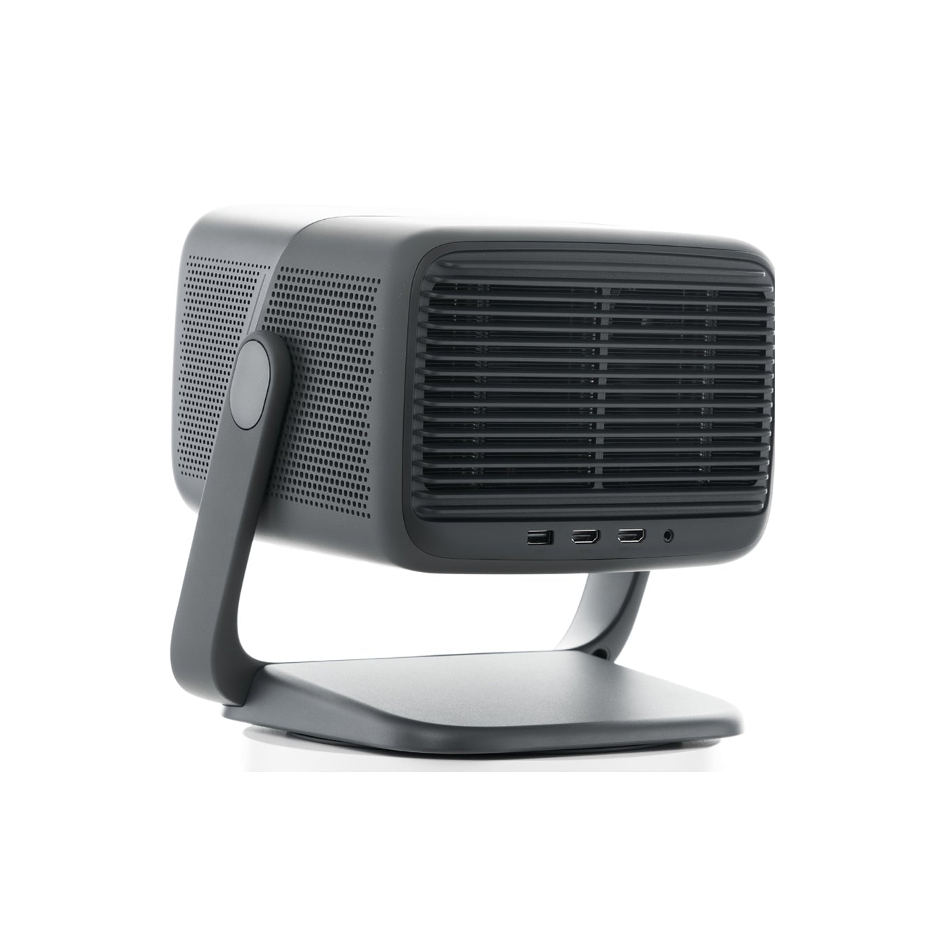 JMGO N1S Ultimate 4K Gimbal Triple Laser Projector left back view