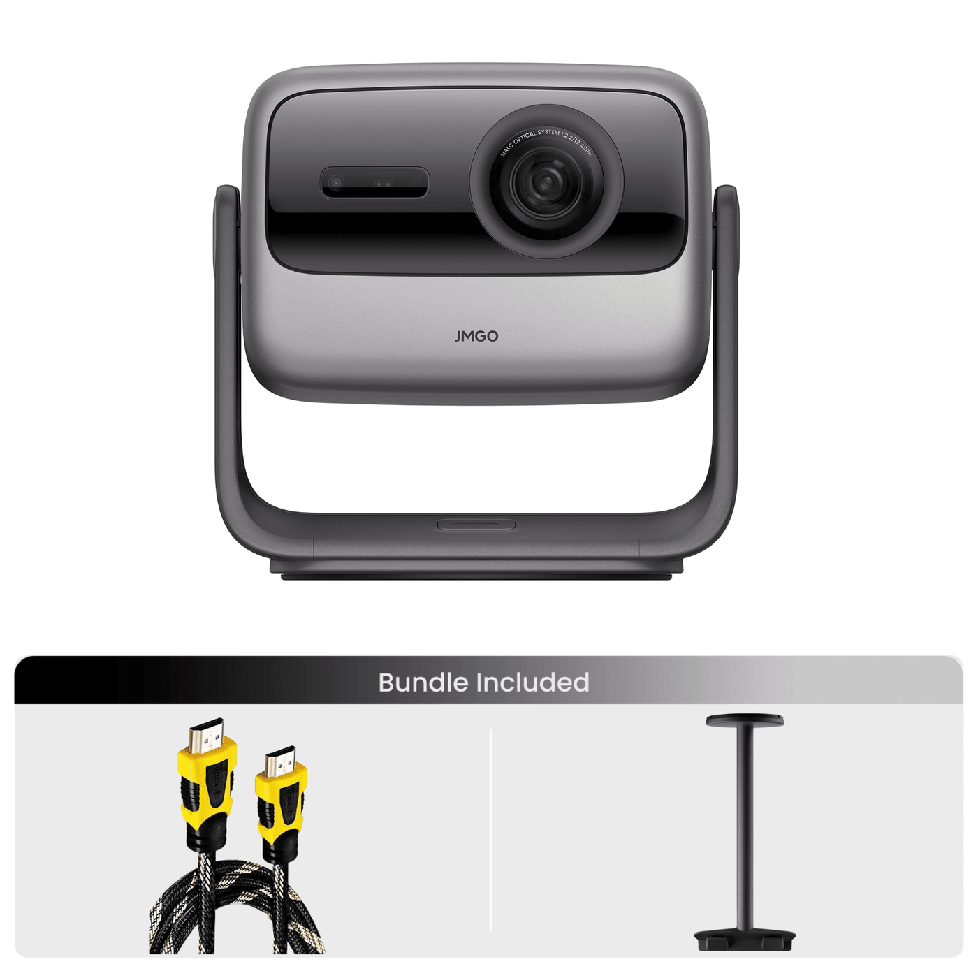 JMGO N1S Ultra 4K Projector Ceiling Mount and 4K HDMI Cable Bundle