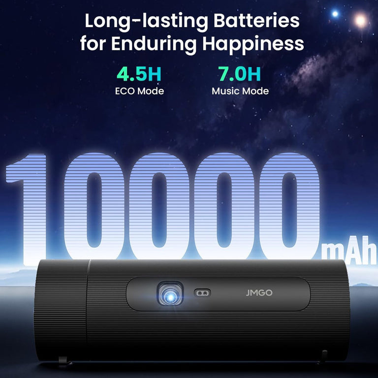 JMGO Picoflix Portable Projector with Batteries 