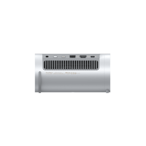JMGO PicoPlay Portable Projector rear ports display