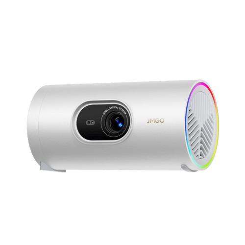 JMGO PicoPlay 1080P Portable Mini Projector with WiFi, Bluetooth, HDR10, and 3D-Active for Home and Outdoor Use