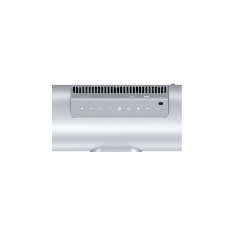 JMGO PicoPlay Outdoor Projector rear buttons display