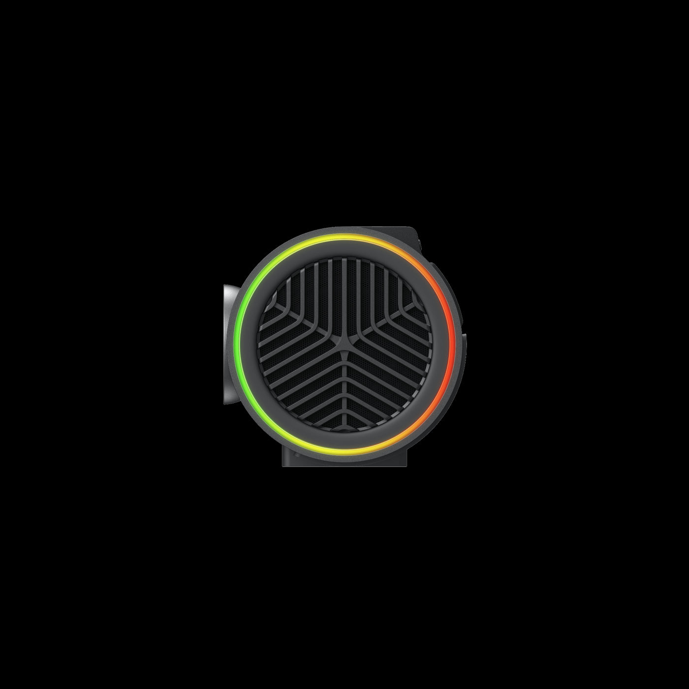 JMGO PicoPlay+ black portable outdoor projector side view