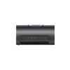 JMGO PicoPlay+ black portable outdoor projector rear button displayed